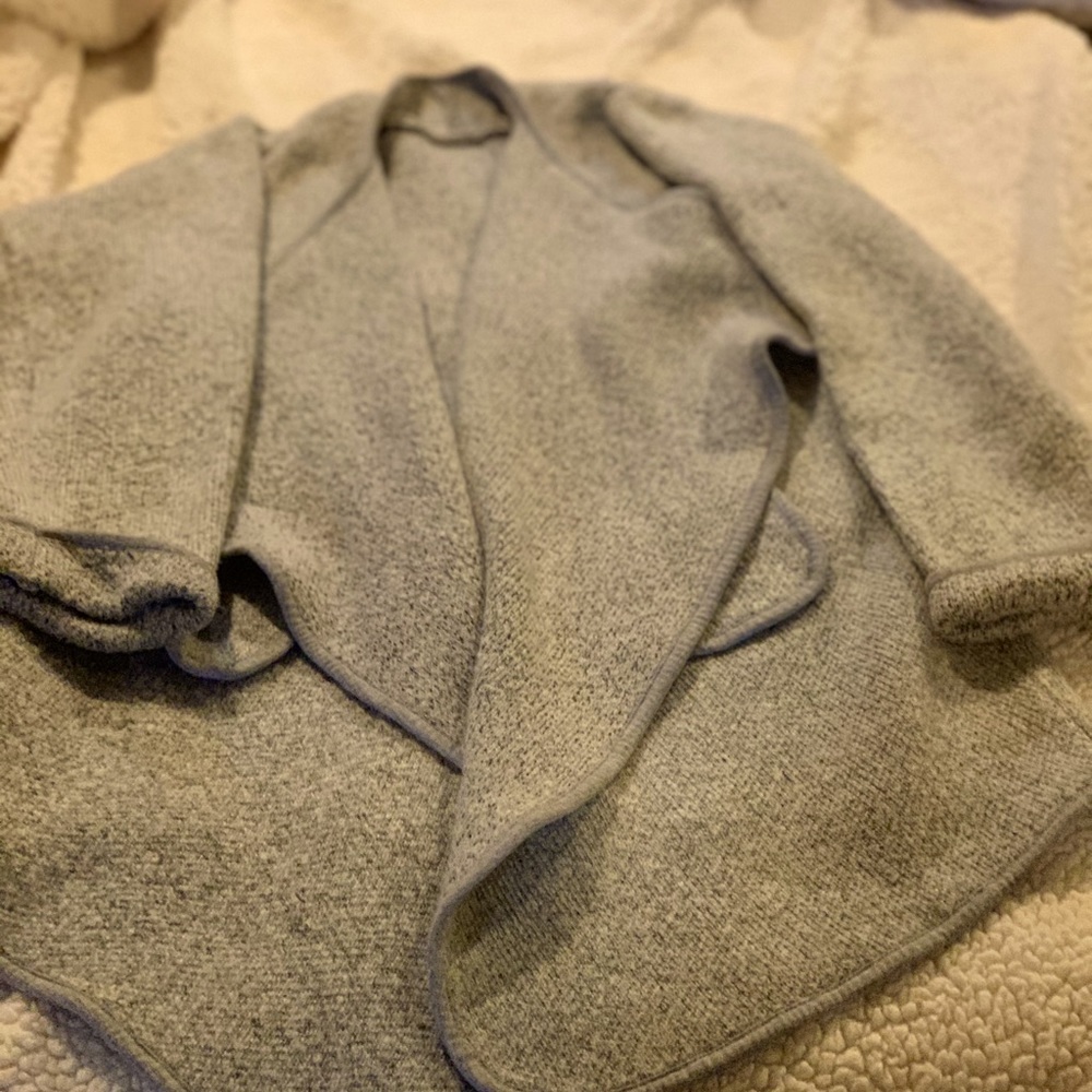Grey sweater Cardigan